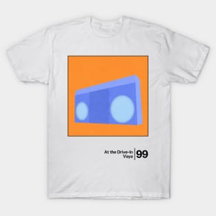 At the Drive-In - Vaya / Minimal Graphic Artwork Design T-Shirt T-Shirt